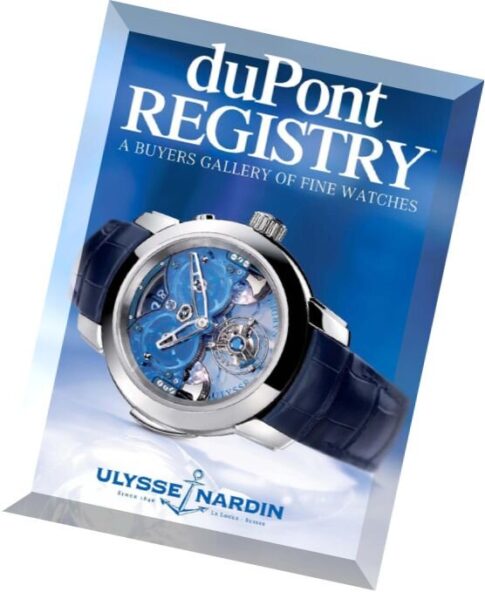 duPont REGISTRY Watches 2014