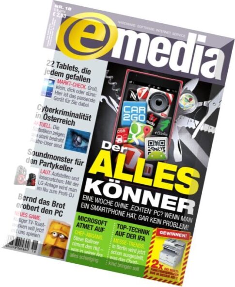 E-Media Magazin N 18, 05 September 2014
