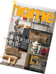 Emirates Home Magazine – October 2014