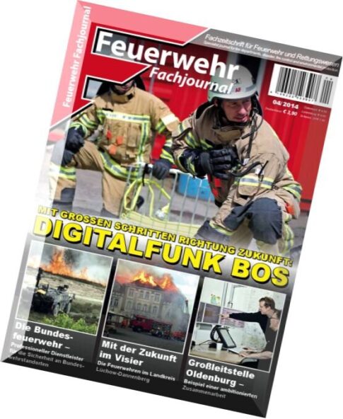 Feuerwehr Fachjournal 04, 2014
