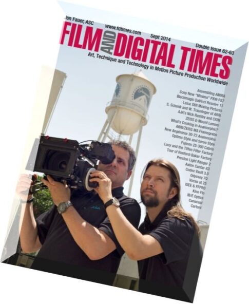 Film and Digital Times Magazine — September 2014