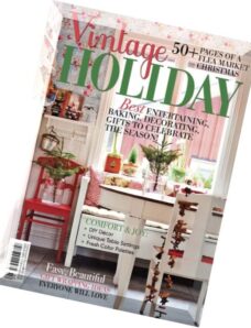 Flea Market Decor Magazine Vintage Holiday 2014