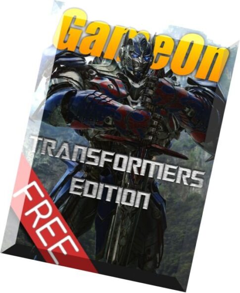 GameOn Special Edition Magazine – Transformers Special Edition