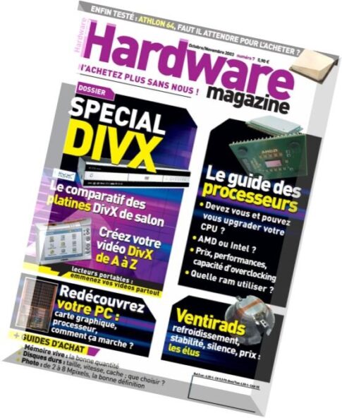 Hardware Magazine N 7 – Octobre-Novembre 2003