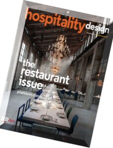 Hospitality Design — October 2014