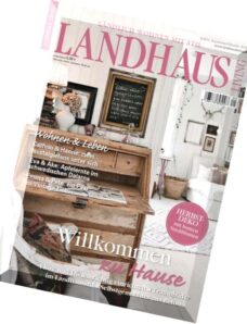 Landhaus Living Magazin – September-Oktober N 05, 2014