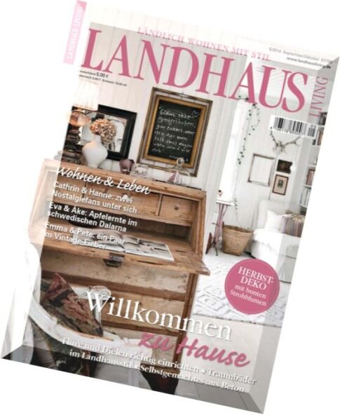 Landhaus Living Magazin — September-Oktober N 05, 2014