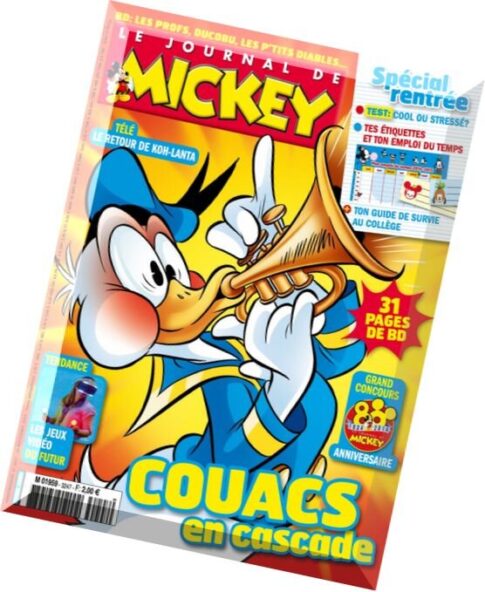 Le Journal de Mickey N 3247 — 10 au 16 Septembre 2014