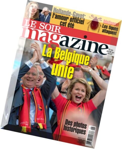Le Soir magazine – 28 Juin 2014