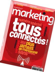 Marketing France – Septembre 2014