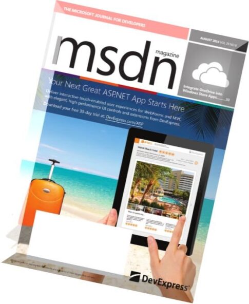 MSDN Magazine – August 2014