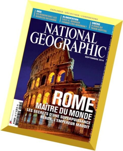 National Geographic France N 180 — Septembre 2014