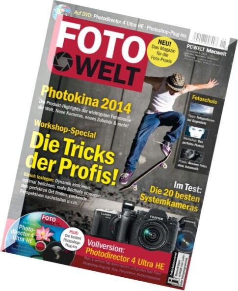 PC-Welt Sonderheft FotoWelt Oktober-November-Dezember 2014