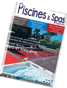 Piscines & Spas Magazine N 227 – Septembre-Novembre 2014