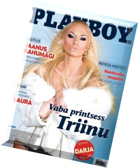 Playboy Estonia — April 2010