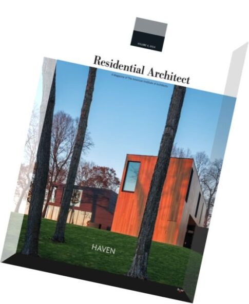 Residential Architect – Vol 4, 2014