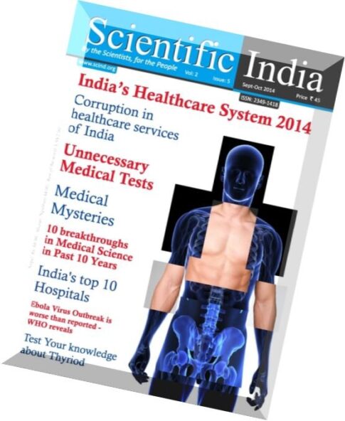 Scientific India — September-October 2014