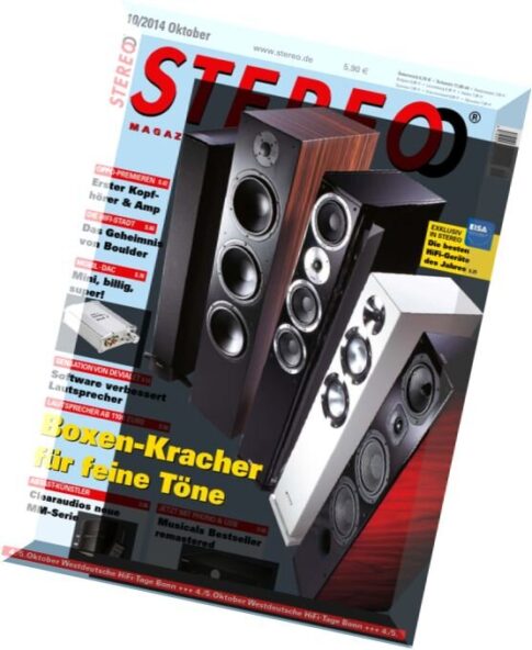 Stereo Magazin Oktober N 10, 2014