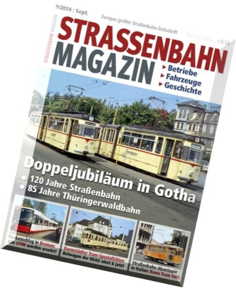 Strassenbahn Magazin – September 2014