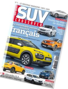 Suv Crossover N 1 – Aout-Septembre 2014