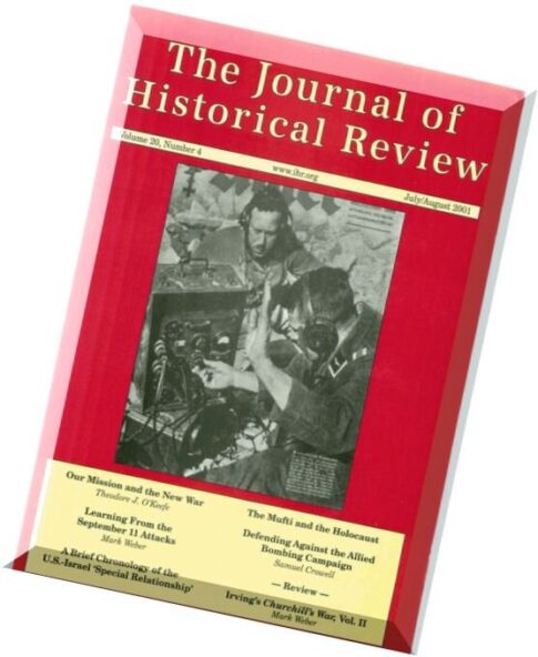 The Journal Of Historical Review 2001-07-08