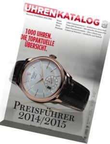 Uhren Magazin Sonderheft Preisfuhrer 2014-2015
