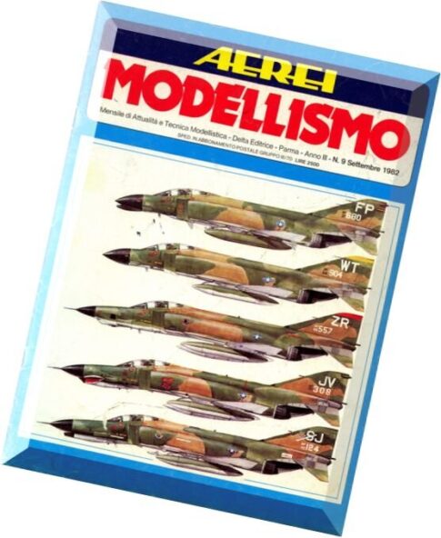 Aerei Modellismo – 1982-09 – A-26, Ju-52, Phantom
