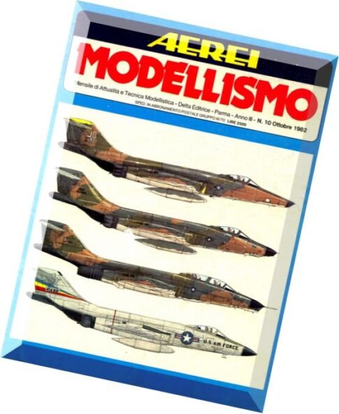 Aerei Modellismo – 1982-10 – F-101, B-26