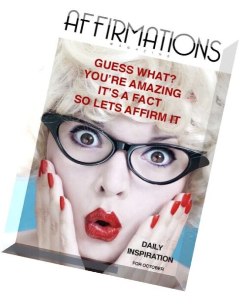 Affirmations Magazine – October 2014