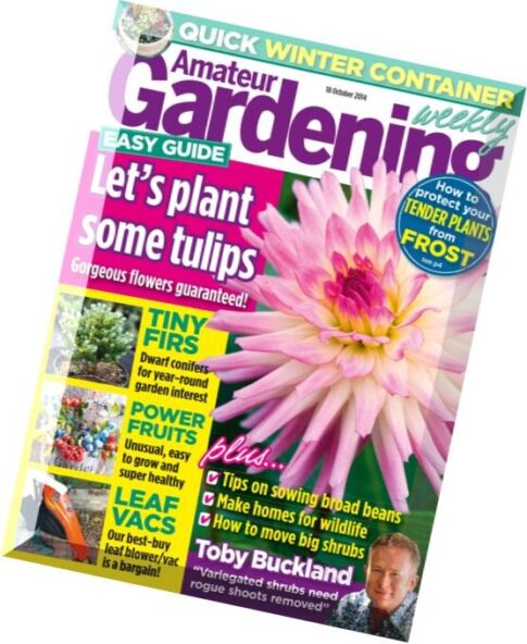 Amateur Gardening Magazine – 18 October 2014