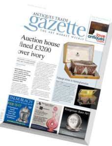 Antiques Trade Gazette – 25 October 2014