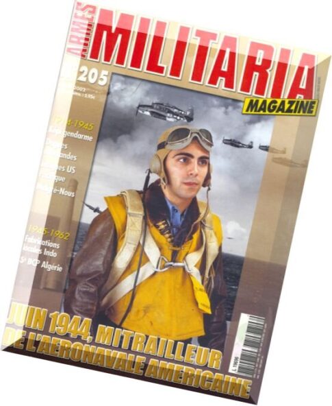 Armes Militaria Magazine N205, 2002-08