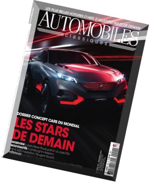 Automobiles Classiques N 244 — Novembre 2014