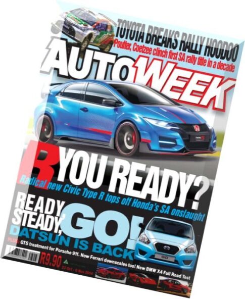 Autoweek South Africa — 23 October 2014