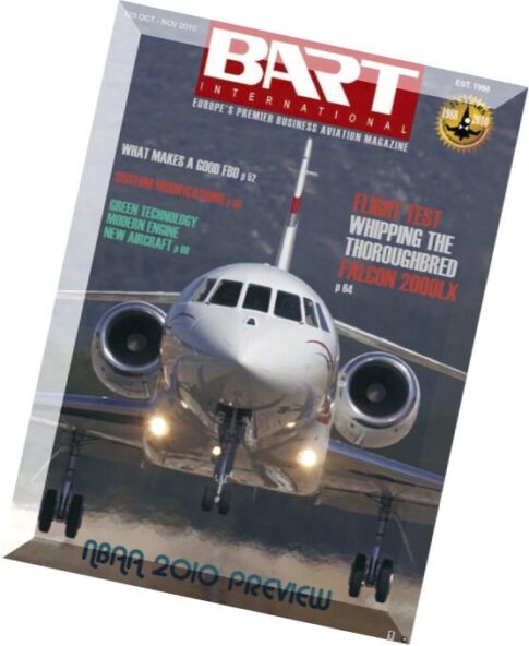 Bart International – N 129, October-November 2010