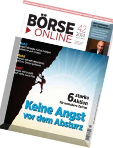 Borse Online Magazin N 42, 16 Oktober 2014