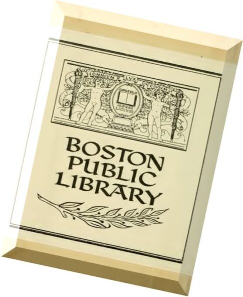 BOSTON PUBLIC LIBRARY