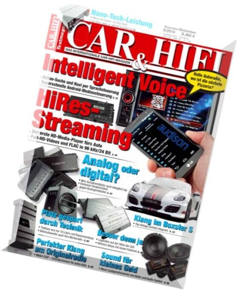 Car & Hifi – Testmagazin November-Dezember 2014