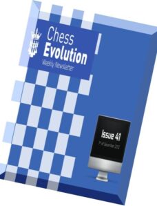 Chess Evolution Weekly Newsletter N 041, 2012-12-07