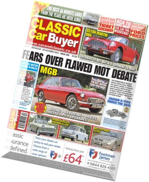 Classic Car Buyer – 29 October 2014