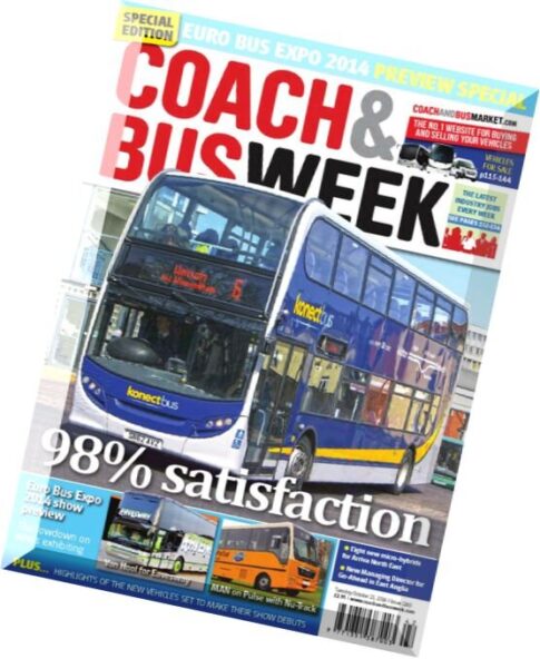 Coach & Bus Week – 21 October 2014