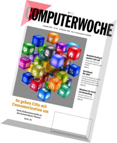 Computerwoche Magazin N 41-42, 13 Oktober 2014