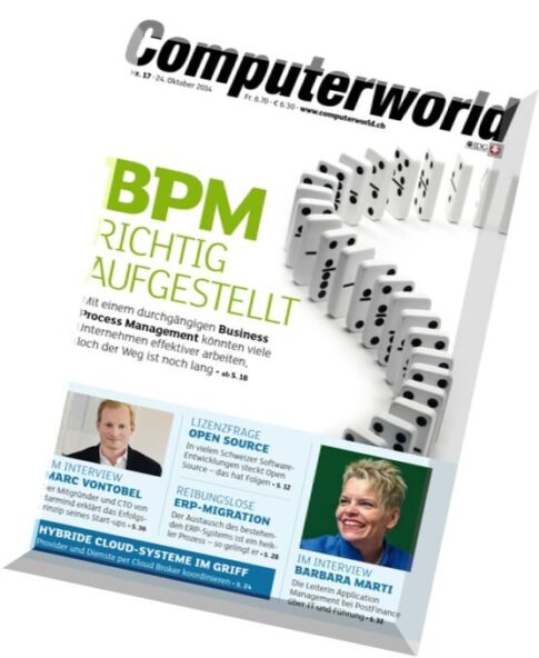 Computerworld Germany 17-2014 (24.10.2014)