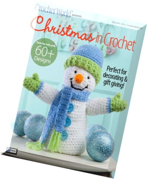 Crochet World Christmas in Crochet — Holiday 2013