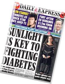 Daily Express – Friday, 24 October 2014
