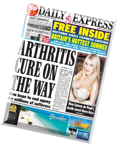 Daily Express — Wednesday, 08 October 2014