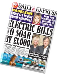 Daily Express – Wednesday, 15 October 2014