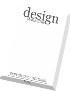 Design Magazine Issue 19 — September-October 2014