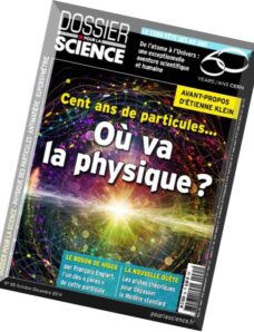 Dossier Pour La Science N 85 – Octobre-Decembre 2014