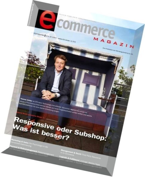 Ecommerce Magazin — September 2014